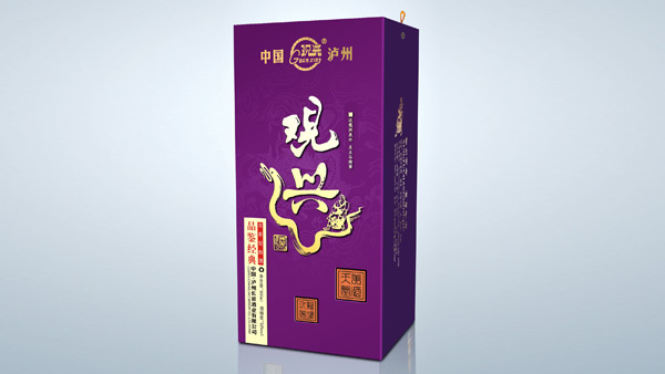 瀘州觀興酒包裝設計